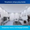 Lampu Philips Downlight Radiantline D200 23W 65K Putih - Gambar 4