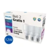 Philips Paket Beli 3 Lampu Multipack Radiantline LEDBright 12W 6500K 230V Putih - Gambar 4